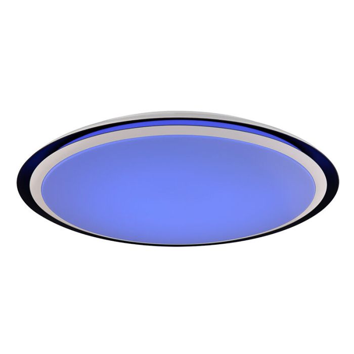 Moderne smart plafondlamp Invo, wit, metaal, warm tot koud wit verstelbare LED
