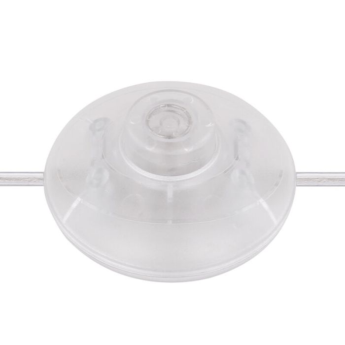 Design vloerlamp Melinda, zwart, rookglas