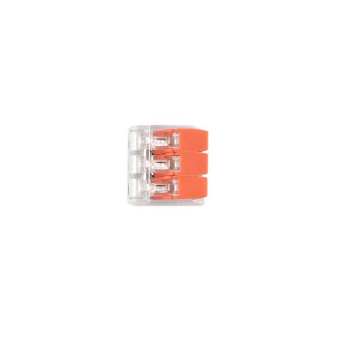 Lasklem 3-Gats 4mm, hersluitbaar, per 10 verpakt