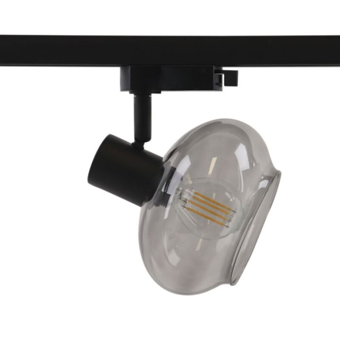 3M zwart 1-fase railverlichting systeem + 5 Skip railspots