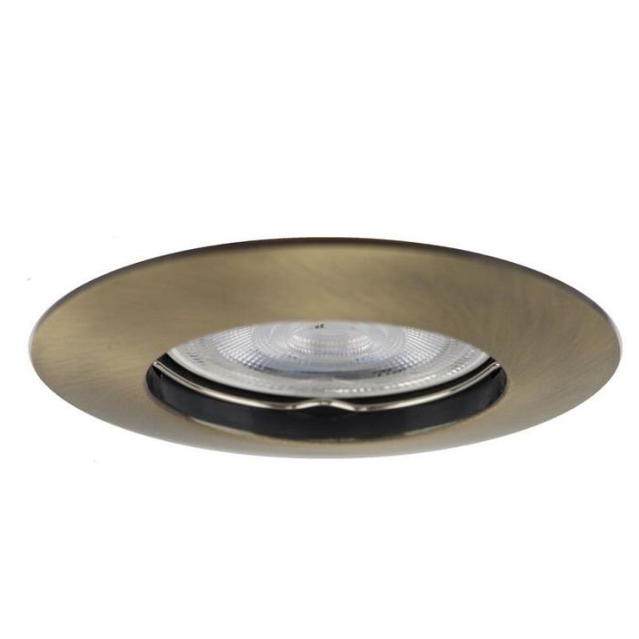 Bronzen inbouwspot Rudo