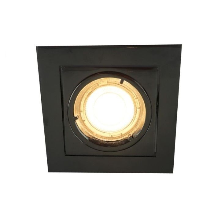 Moderne inbouwspot Filo, chroom