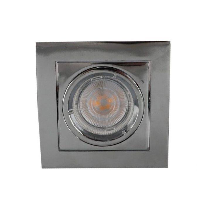 Moderne inbouwspot Filo, chroom