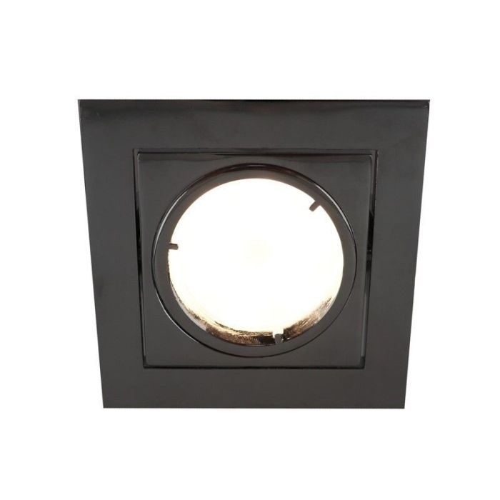 Moderne inbouwspot Filo, chroom