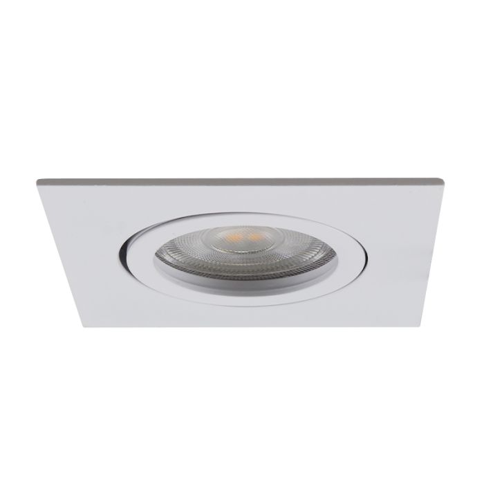 Aluminium inbouwspot wit, Abbigail