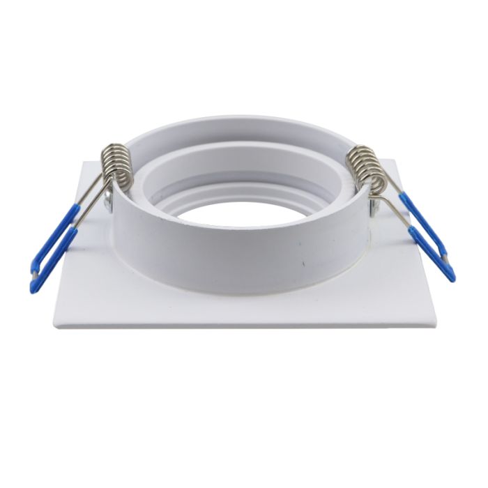 Aluminium inbouwspot wit, Abbigail