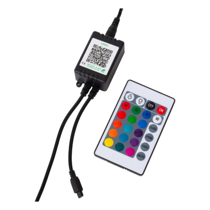 Roze tafellamp modern, Flamingo, 5,5W, RGB LED, met afstandsbediening