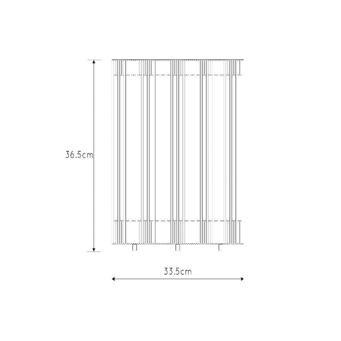Zwarte oplaadbare vloerlamp modern, Pingi, 3W, 3000K LED, IP44, 3-staps dimbaar