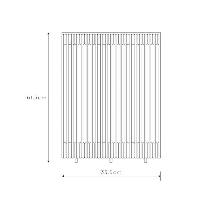 Zwarte oplaadbare vloerlamp modern, Pingi, 3W, 3000K LED, IP44, 3-staps dimbaar