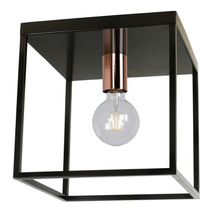 Moderne plafondlamp Arthur, Zwart