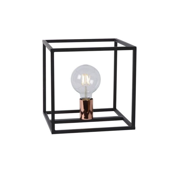 Moderne tafellamp Arthur, Zwart