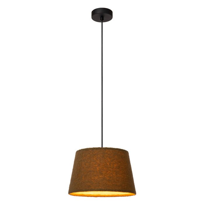 Groene hanglamp vintage, Woolly