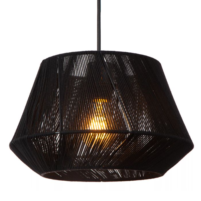 Zwarte hanglamp modern, Jessica