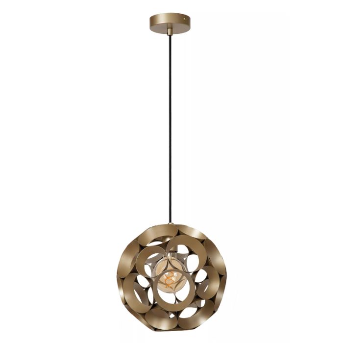 Gouden hanglamp modern, Hannelore
