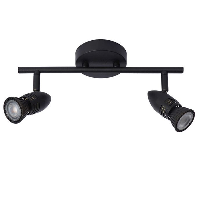 Zwarte plafondspot modern, Caro