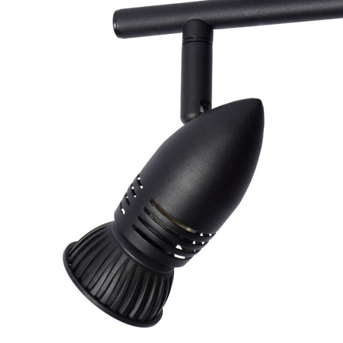 Zwarte plafondspot modern, Caro