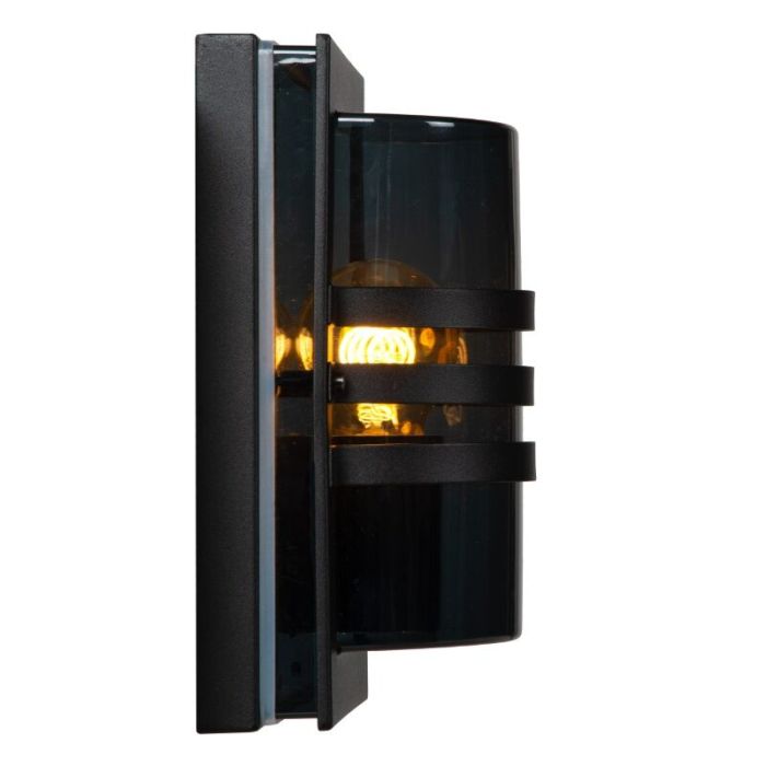 Zwarte buitenlamp modern, Privas, IP44