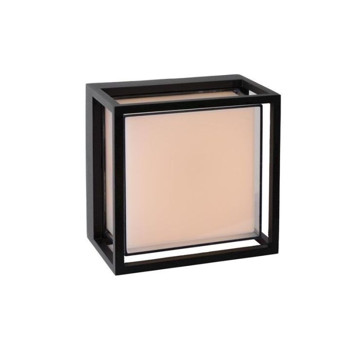 Zwarte buitenlamp modern, Singa, 9,6W, 2700K LED, IP54