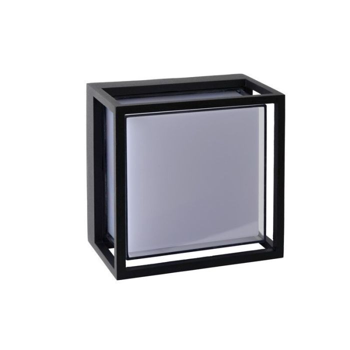 Zwarte buitenlamp modern, Singa, 9,6W, 2700K LED, IP54