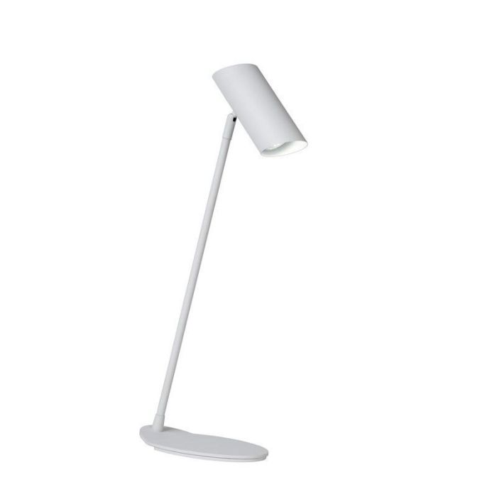 Moderne bureaulamp Hester, Wit