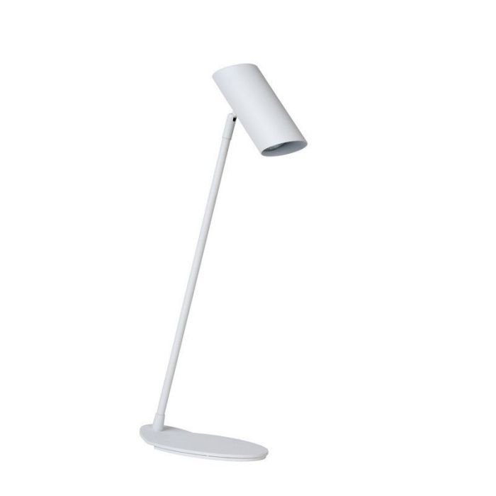 Moderne bureaulamp Hester, Wit