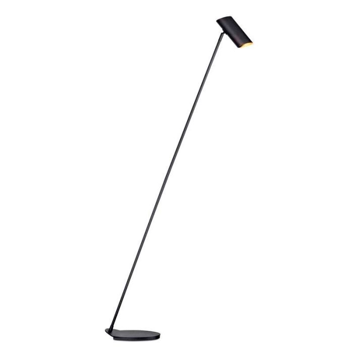 Moderne vloerlamp Hester, Antraciet