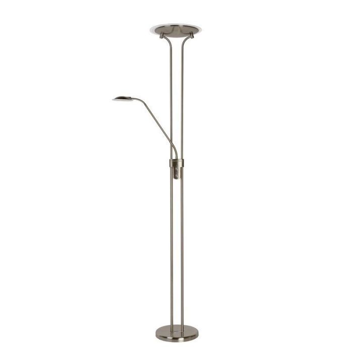 Chromen staande leeslamp modern, Champion, 20W, 3000K LED