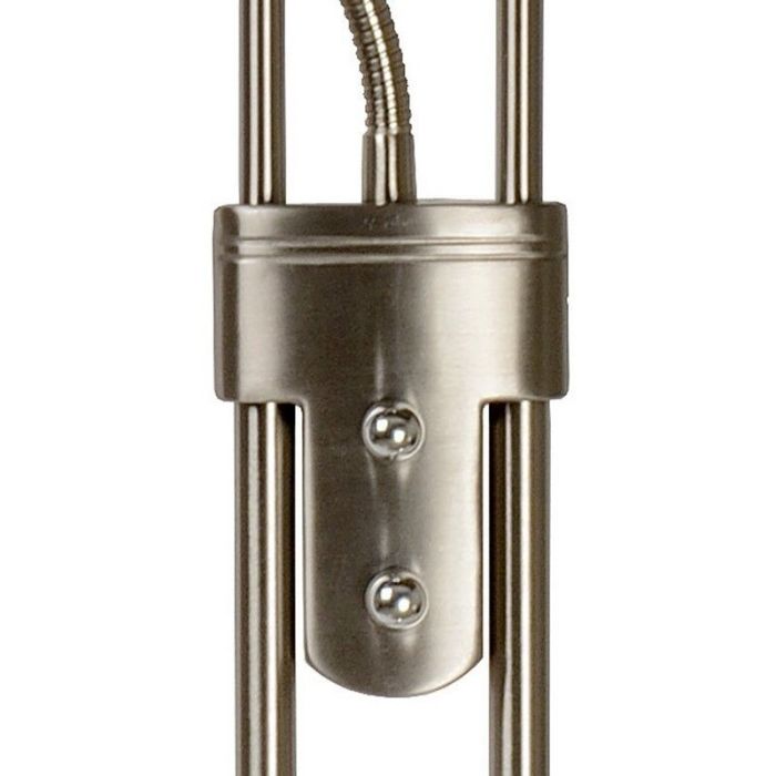 Chromen staande leeslamp modern, Champion, 20W, 3000K LED