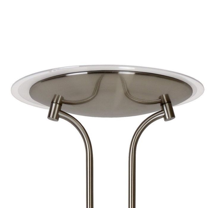 Chromen staande leeslamp modern, Champion, 20W, 3000K LED