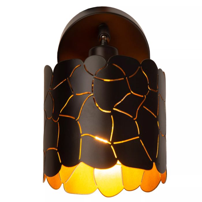 Zwarte wandspot modern, Almelo