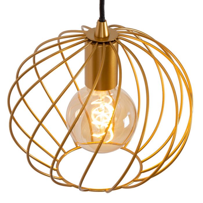 Messing hanglamp klassiek, Danza