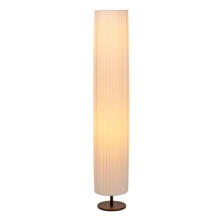 Witte vloerlamp modern, Fold, met schakelaar