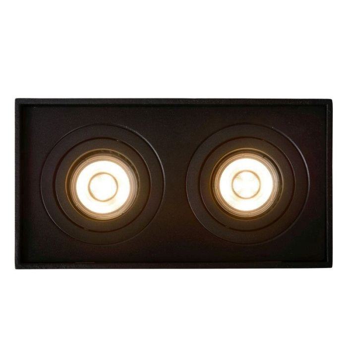 Moderne plafondlamp Tube, Zwart