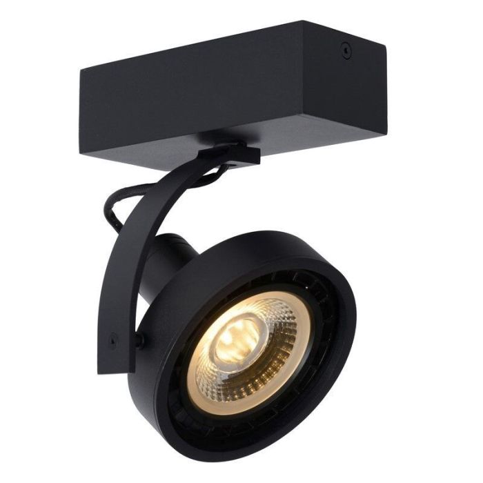 Moderne plafondlamp Dorian, Zwart