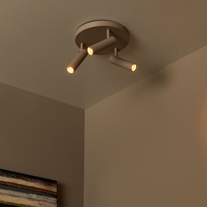 Taupe plafondspot modern, Grado
