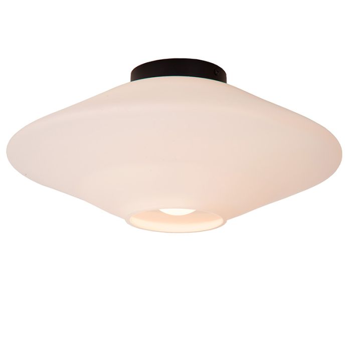 Witte plafonnière modern, Trevor