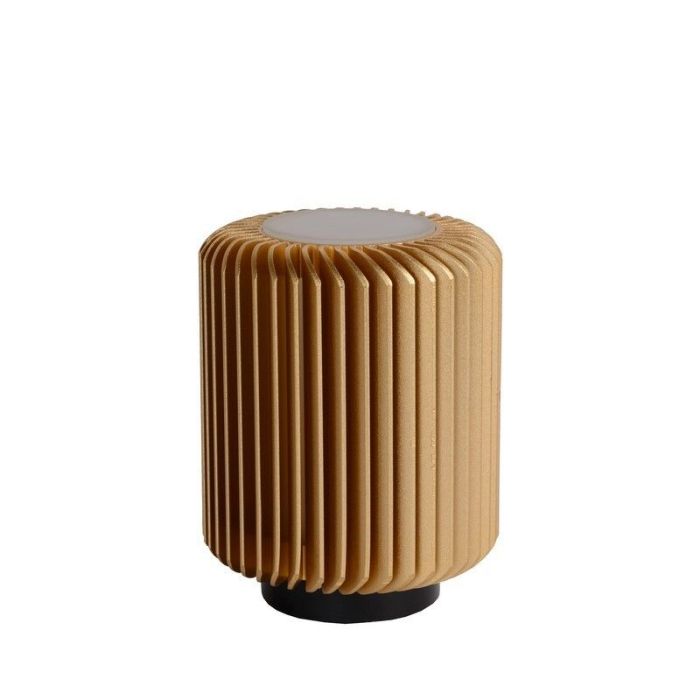 Gouden tafellamp modern, Turbin, 5W, 3000K LED, met schakelaar