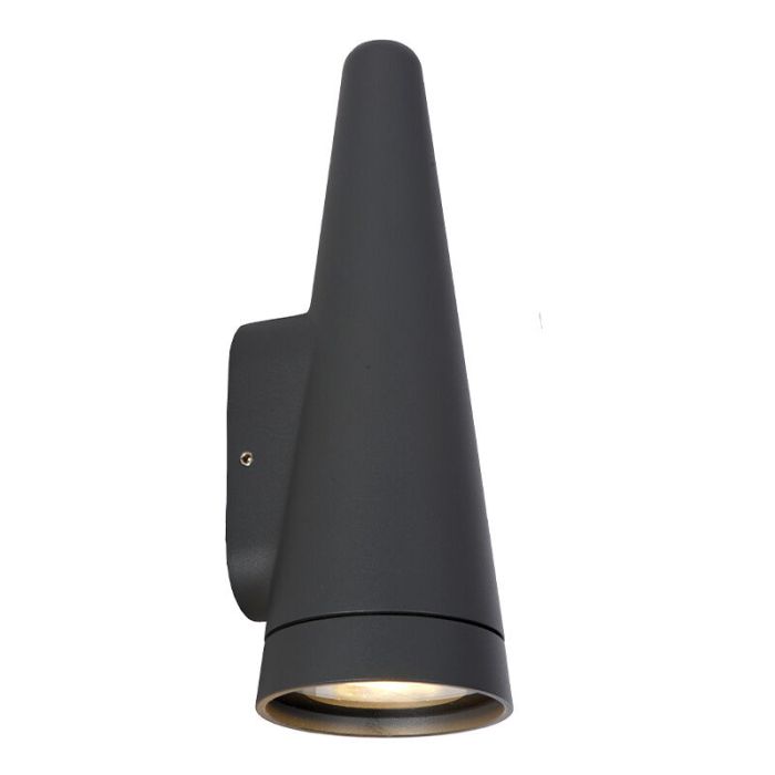 Antraciete buitenlamp modern, Wizard, IP54