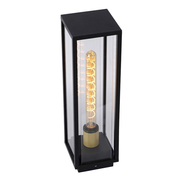 Zwarte buitenlamp klassiek, Laurens, IP54