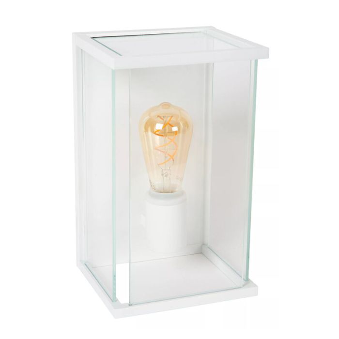 Witte buitenlamp modern, Claire, IP54