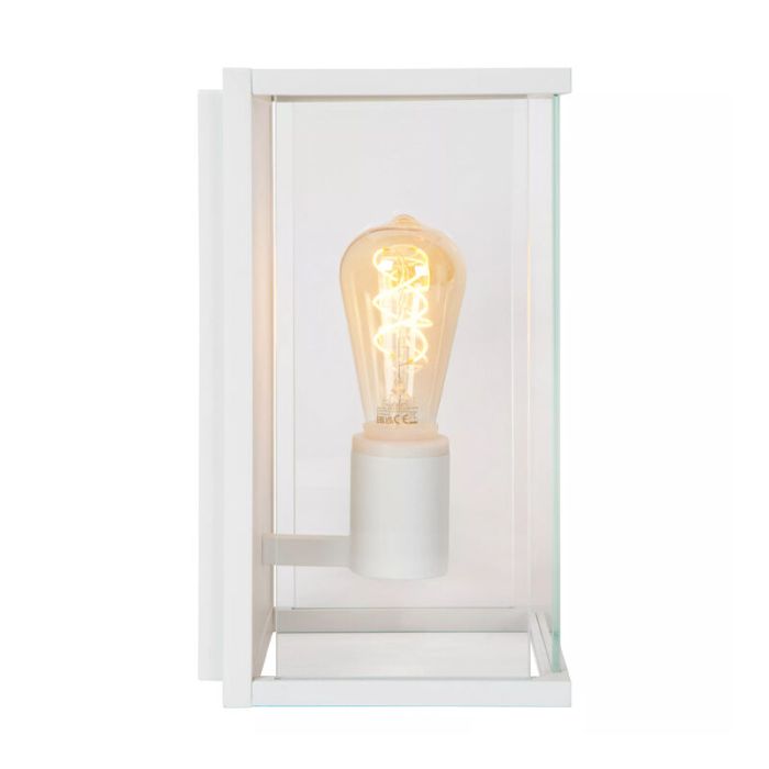 Witte buitenlamp modern, Claire, IP54