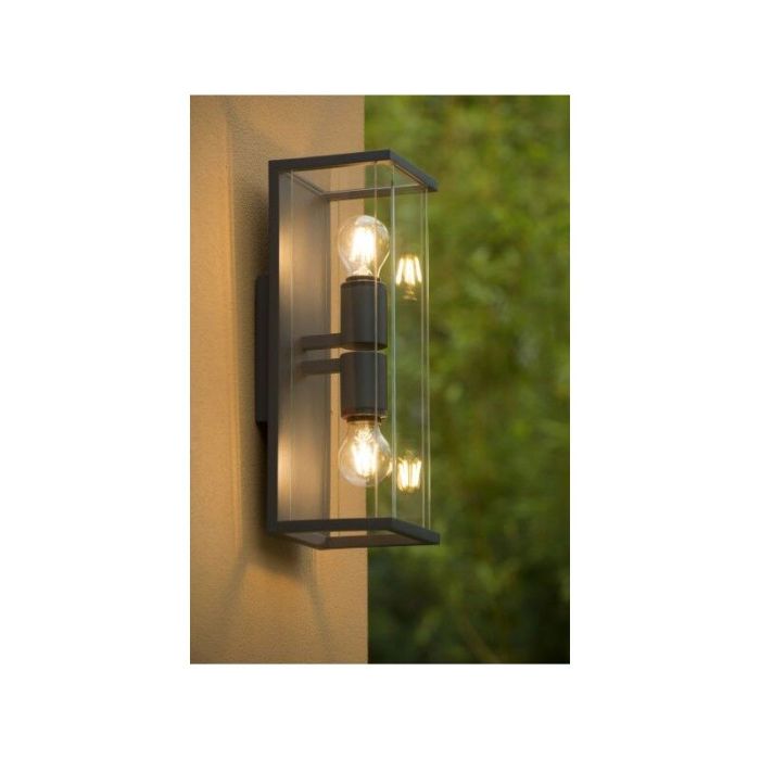 Design buitenlamp Claire, glas