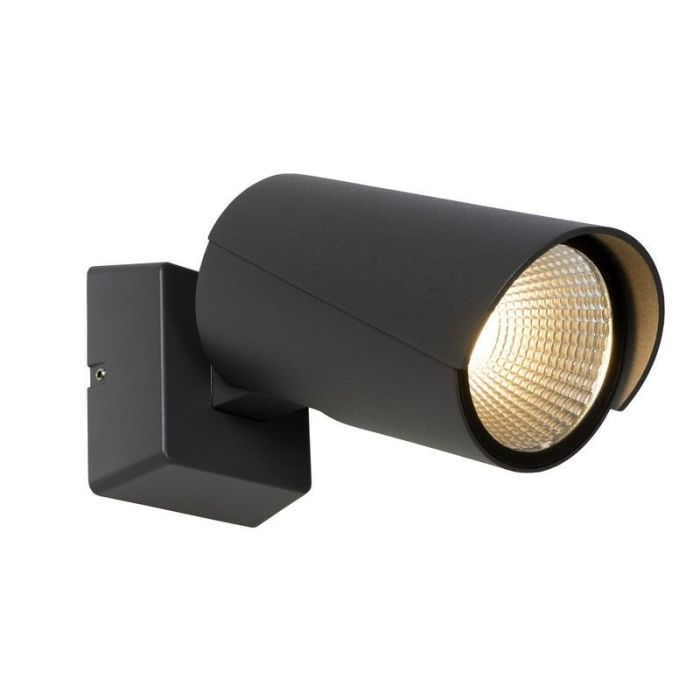 Antraciete buitenlamp modern, Manal, 12W, 3000K LED, IP65