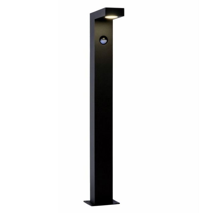 Antraciete staande buitenlamp met bewegingssensor modern, Texas, 6W, 3000K LED, IP54