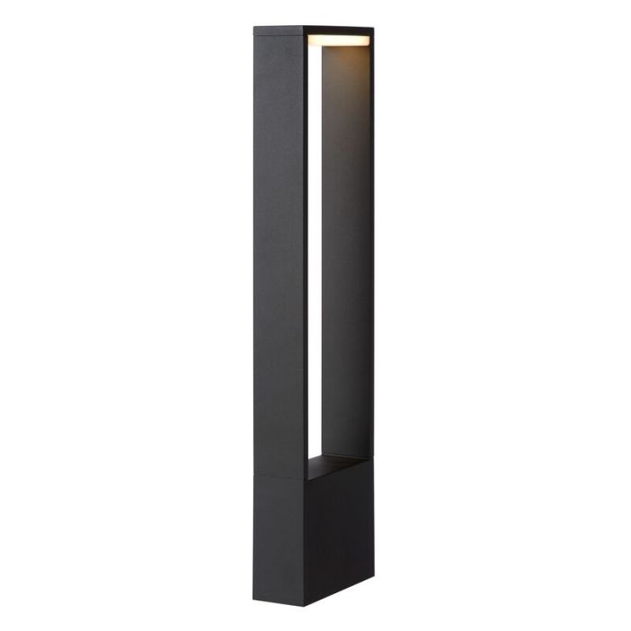 Antraciete buitenlamp Goa, aluminium, 6,5w warm wit licht