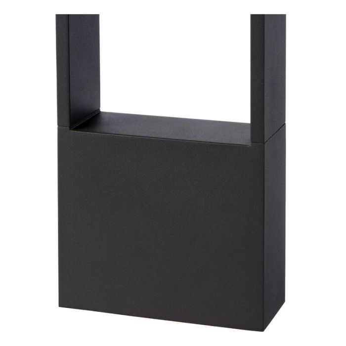 Antraciete buitenlamp Goa, aluminium, 6,5w warm wit licht