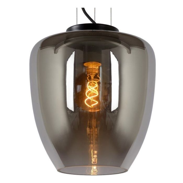 Moderne hanglamp Florien, Zwart