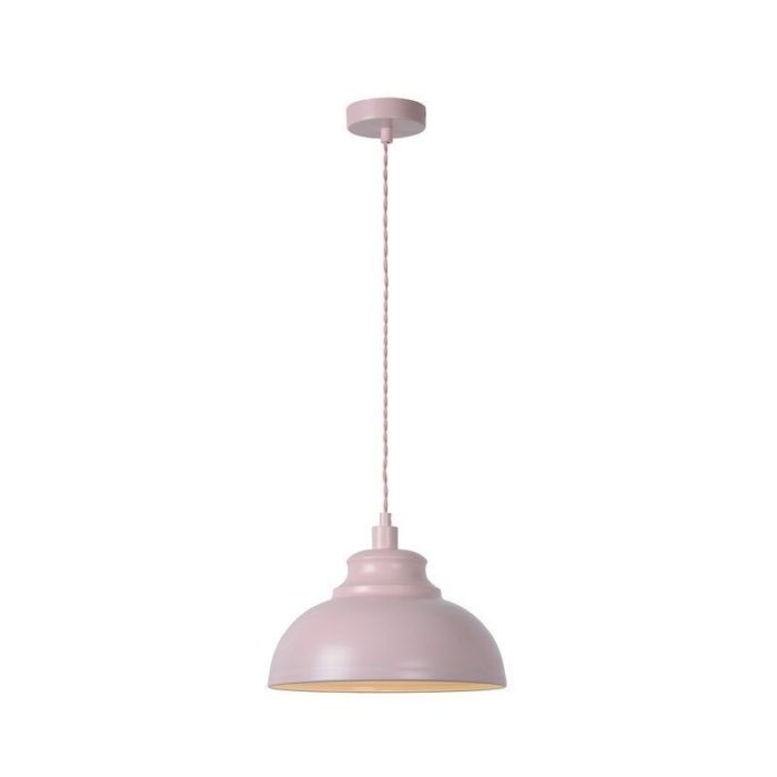 Moderne Isla hanglamp, roze