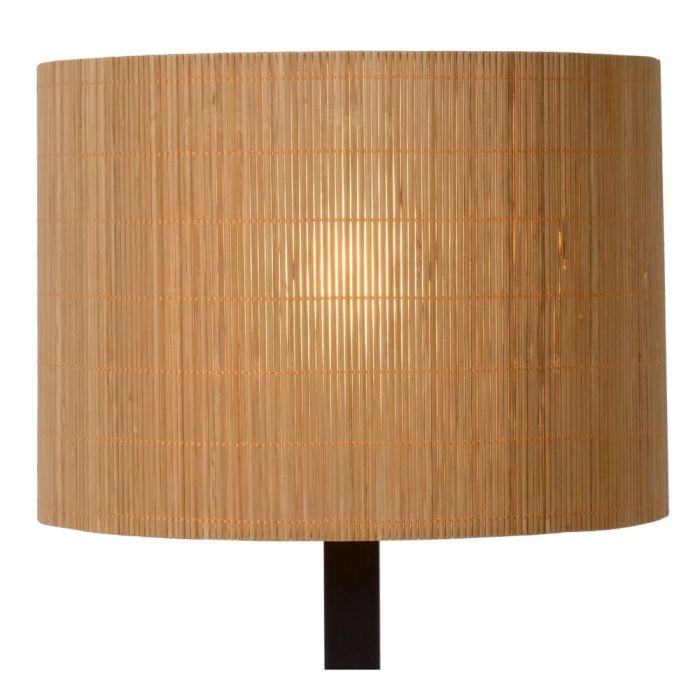 Bruine tafellamp Magius, rotan