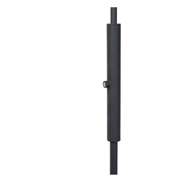 Zwarte oplaadbare vloerlamp modern, Comet, 3W, 2700K LED, met touchdimmer